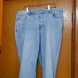 Women's Lands End jeans size 18W Short